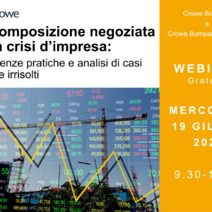 La composizione negoziata della crisi d’impresa: esperienze pratiche e analisi di casi risolti e irrisolti
