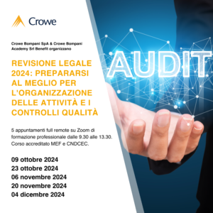Revisione legale 2024: prepararsi al meglio per l'organizzazione delle attività e i controlli qualità