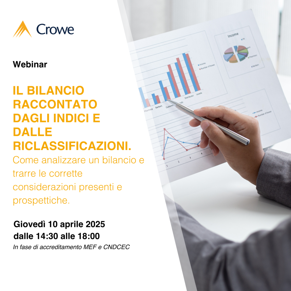 Il bilancio raccontato dagli indici e dalle riclassificazioni