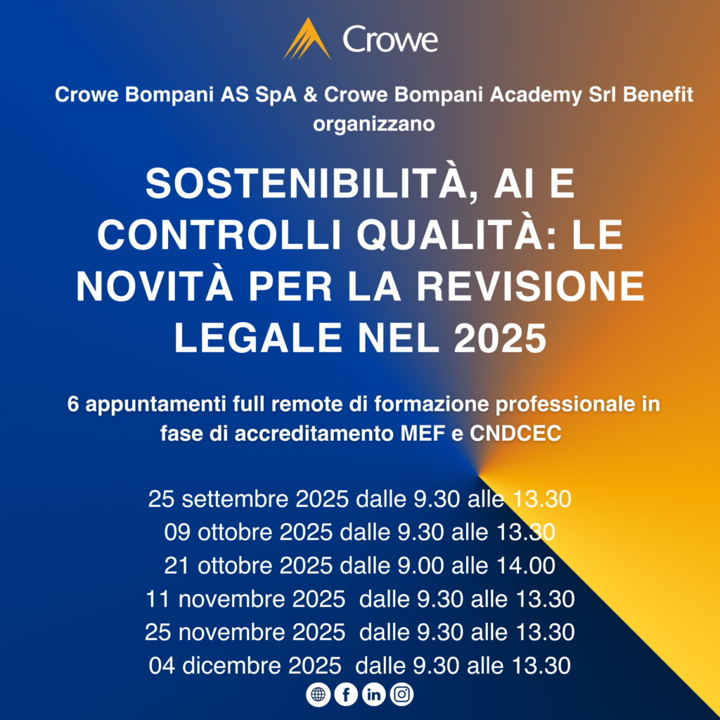 Sostenibilità, AI e Controlli Qualità: le novità per la Revisione Legale nel 2025