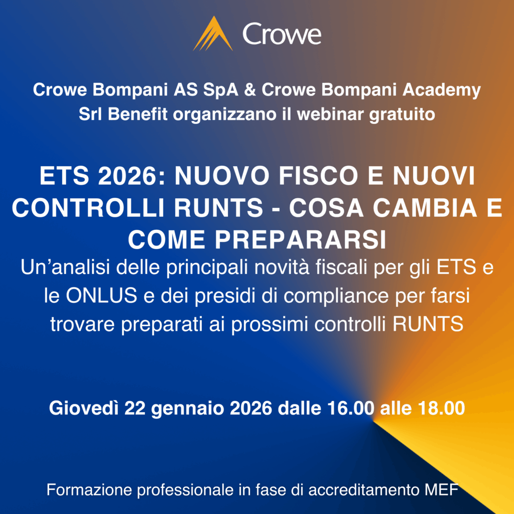 ETS 2026: nuovo fisco e nuovi controlli RUNTS - cosa cambia e come prepararsi